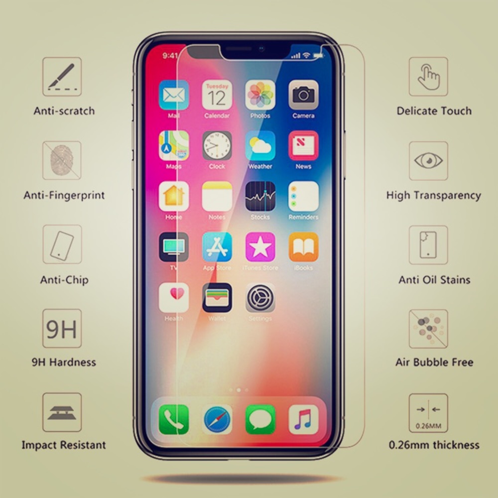 9H premium tempered glass screen Iphone